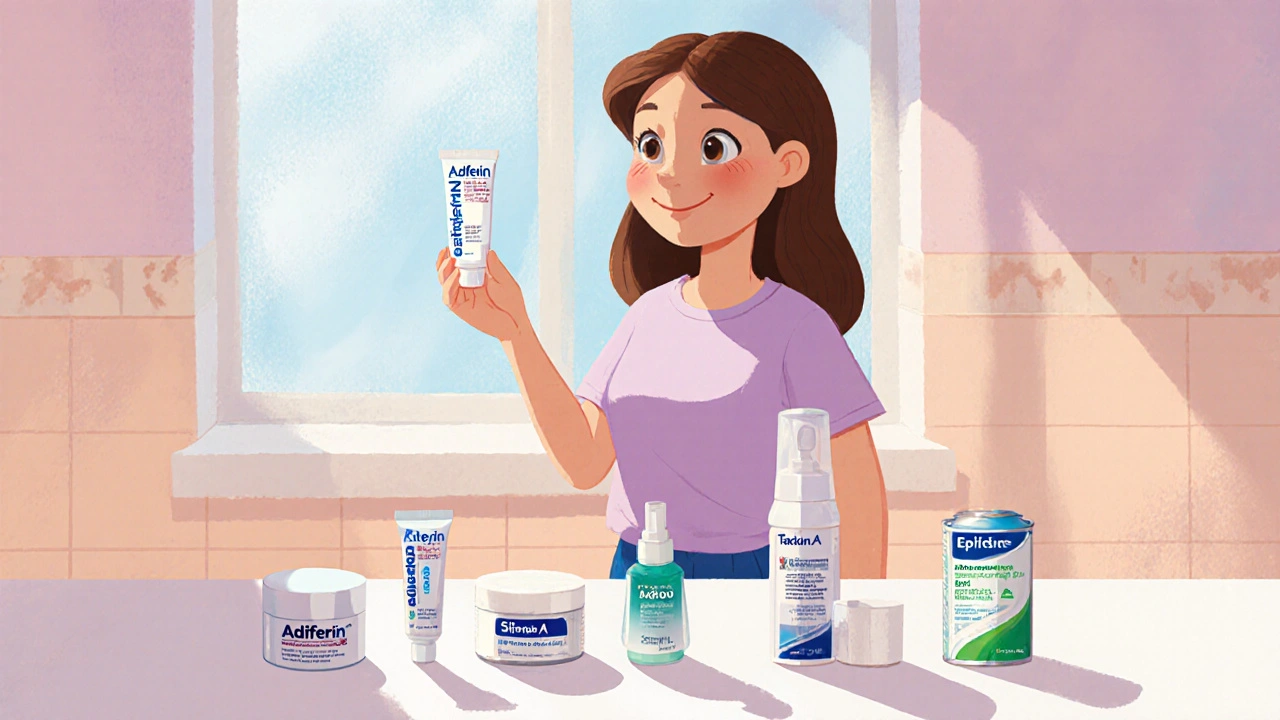 Adaferin Gel vs Other Acne Retinoids: Full Comparison Guide